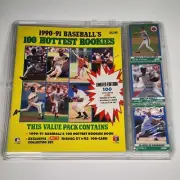 SCORE 1990-91 Baseball's 100 Hottest Rookies Cards Collector Set