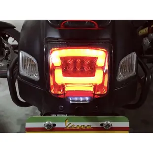 #377小舖 Vespa GTV/GTS導光型尾燈 CRAZY BOSS