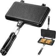 RORPOIR Even Heat Sandwich Baking Pan Non-Stick Frying Pot Home Cooking Tool Healthy Baking
