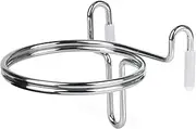 Shopping Cart Cup Holder, Grocery Trolley Drink Rack, Stainless Steel Beverage Stand, Non-Slip & Sturdy, Easy Clip on Attachment for Supermarket Airport Warehouse Beach Trips