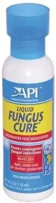Aquarium, API Liquid Fungus Cure Freshwater Fish Medication for Aquariums (4 oz)