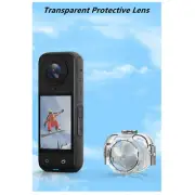 Snap-on Protective Lens Sports Camera Transparent Lens Cover for Insta360 X4