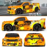 NEW HPI SPORT 3 VENOM II 1/10 4WD w/Radio & Body Race Truck FREE US SHIP
