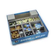 Folded Space Game Box Inserts Organiser Divider For Above & Below TTRPG