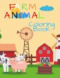 在飛比找博客來優惠-Farm Animal Coloring Book: My 