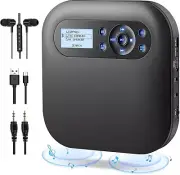 ARAFUNA CD Player Portable Bluetooth CD Player with Speakers 2000mAh Rechargea