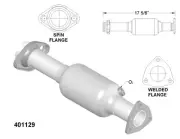 Catalytic Converter for 2001 Acura Integra Type R