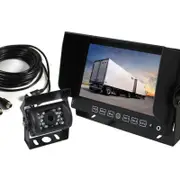 Elinz 7" Monitor HD 12V 24V CCD 4PIN Reversing Camera Truck Caravan 3 AV inputs 600TVL - 7.0" | Wired Transmission | 4PIN System