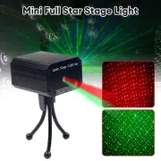 Mini Laser Projector Stage Lights LED RGB Disco Lighting Xmas Party KTV DJ Lamp