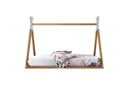Helena Teepee Pine Timber Single Bed for Kids - Natural