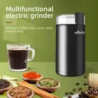 Electric Burr Coffee Bean Grinder White Grinding Milling Spice Manual Machine AU