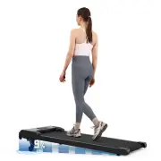 Female Treadmill Walking Pad Incline Adjustment Home Office Gym Fitness Foldable