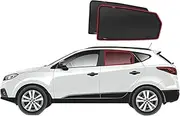Genuine SNAPSHADES Car Rear Window Shades for Hyundai ix35/Tucson ix/Tucson 2nd Gen (2010-2015)