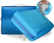 Hot Tub Booster Seat for Adults - Weighted Pillow, Non-Slip Bathtub Cushion Seat for Indoor or Outdoor Hot Tubs, Quick Drying, Thick Hot Tub Seats for Inflatable Hot Tub with Machine-Washable Cover