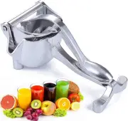 Stainless Steel Manual Juicer Lemon Press Squeezer,Heavy Duty Alloy Hand Press