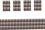 minkissy Sets Ml Nail Polish Touch up Bottles Glass Nail Polish Vials for Pink Black Pcs