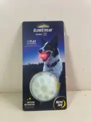 Nite Ize GlowStreak LED Ball Motion Activated Light Up Ball for Dogs