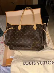 Louis Vuitton 2007 Neverfull MM New With Box And Dustbag