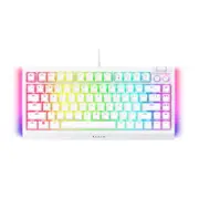 Razer BlackWidow V4 75% Hot-swappable Mechanical Gaming Keyboard (White Edition)