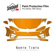 Volkswagen Golf R 2015-2017 3M PRO Series PreCut Paint Protection Film Clear Bra