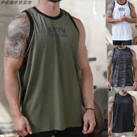 在飛比找蝦皮購物優惠-518vest men gym clothes tank t