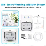 Mobile APP Control Watering System Double Pump Automatic Water Drip WiFi Control