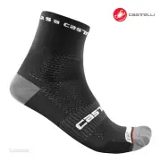 Castelli ROSSO CORSA PRO 9 Cycling Socks : BLACK - One Pair