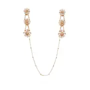 Culturesse Be In Vogue 445mm Necklace Fashion Earrings For Pierced Ears Silver