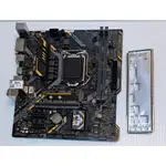 ASUS TUF B360M-E GAMING 主機板 二手良品 支援 8~9代CPU 附擋板 LGA1151