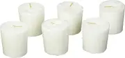 Aroma Naturals Votive Candles with White, Patchouli and Frankincense, Meditation (Pack of 6)