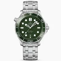 在飛比找蝦皮購物優惠-OMEGA 歐米茄 手錶 機械錶 42mm 綠海馬 陶瓷圈 