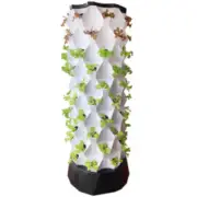 Hydroponic Tower System Kit Vertical Farming pineapple Tower 10 tier 80 plants
