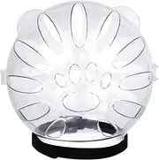 Cat Bubble Muzzle, 4x4x5 Inch Breathable Cat Muzzle, Transparent Pet Cat Helmet with Fastening Tape, Anti-Lick & Anti-Bite Cat Head Cover for Grooming, Nail Trimming Cat Head Cover Cat Helmet