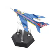 20.3cm Diecast Alloy 1/72 East German Air Force MIG-19 Fighter Model Display