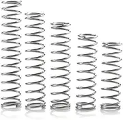 5PCS 1mm Wire Diameter Compression Spring Galvanized Spring Steel Return Spring 11-16mm Outside Diameter L=60-100mm(100mm,1x11mm)