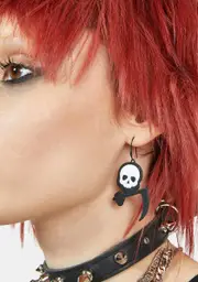 Killer Cutie Grim Reaper Earrings