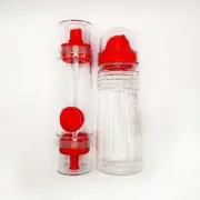 Reusable Condiment Dispenser Bottle with Pump Set