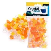 Aqua One Betta Crystal Gems 145g Orange Fighting Fish Tank Aquarium