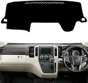 Dashboard Cover Dash Mat,for Toyota HiAce Commuter 2019 2020 2021,Anti-Scratch Dash Cover Dashboard Cover Mat Sun Shade Protect Carpet