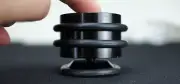 4pcs 43mm Aluminium Speaker Spike+Pad Base Amplifier Isolation Stand Feet #Black