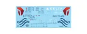 Fundekals 1/144 scale decals Boeing 737NGs Delta Air Lines - 44-013