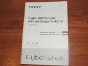 Genuine Sony Cyber-Shot DSC-WX1 Basic Quick Start Guide - 58 Pages