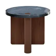 Pivot Round Marble Side Table
