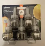 1x Glade Plugins Refills Air Freshener, Scented Oils, 5 Refills .67oz ea, NEW