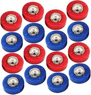 Kisangel Versatile Tabletop Shuffleboard Set 20pcs Beads Accessory Kit for Ages