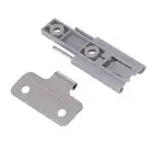 Cupboard Wardrobe Built-in Hinge Accordion Folding Wardrobe Door Tracked Hing Wa