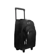 Deluxe Wheel Backpack Rolling 18" Carry on Travel Luggage Travel Bag