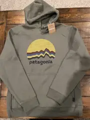 NWT Patagonia Mens Ridge Rise Moonlight Uprisal Hoody Sleet Green Sz Medium $89