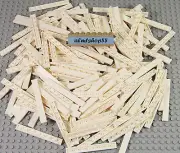 LEGO - 1x8 Tiles White - Finishing Plate Smooth Thin Flat 4162 Floor Bulk Lot