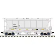 Atlas HO Scale ~ New 2024 ~ Trinity 3230 Covered Hopper ~ CIT Group CBFX #440522